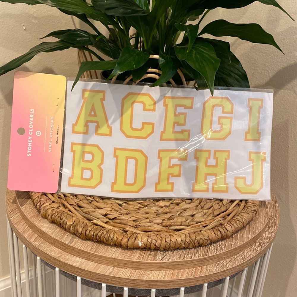Stoney Clover Lane X Target vinyl stickers!